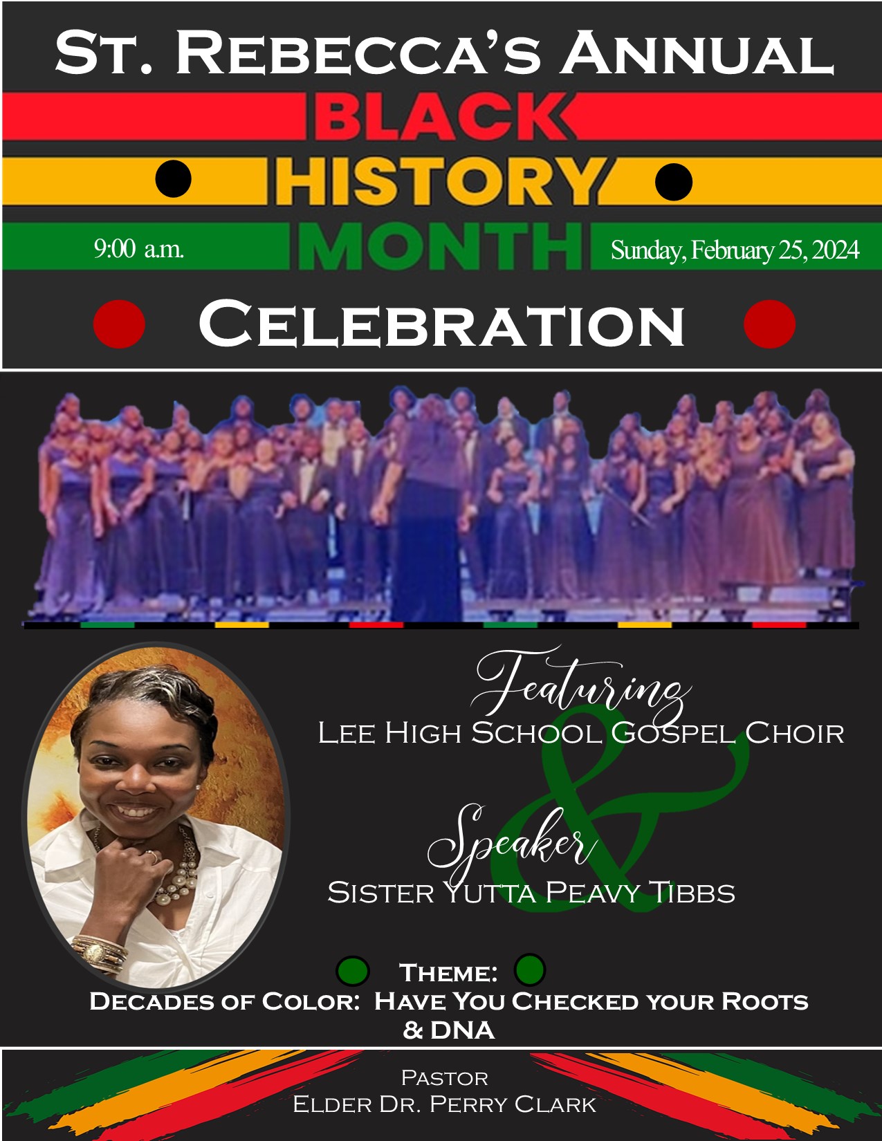 Annual Black History Celebration - St. Rebecca P.B. Church